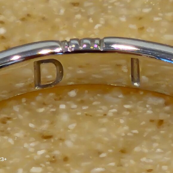 NEW MONICA RICH KOSANN CARPE DIEM SEIZE THE DAY POESY STACKABLE SILVER RING BAND - Picture 9 of 10